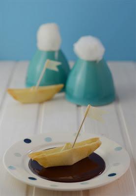 Y el barquito navego... en una Sopa de chocolate con nubes de algodon de azucar