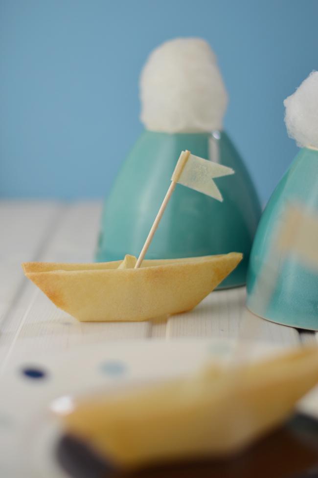 Y el barquito navego... en una Sopa de chocolate con nubes de algodon de azucar