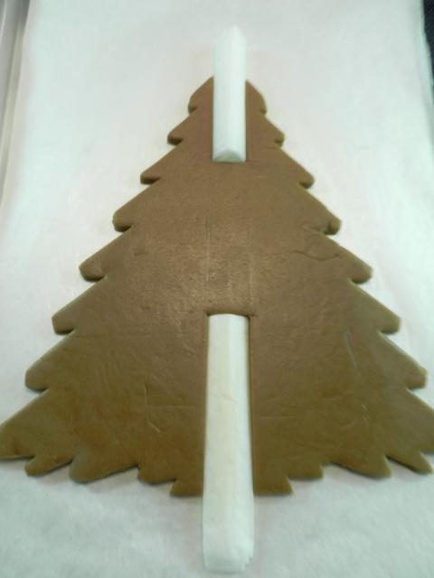 Paso a paso: Precioso arbol de navidad de galleta