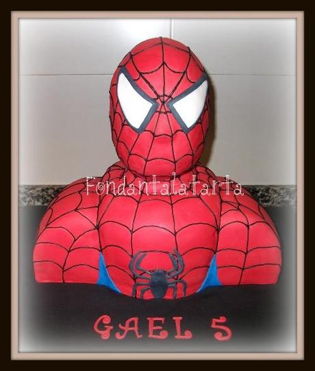 Paso a paso : Tarta Spiderman en 3D