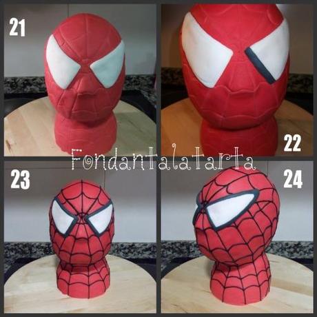 Paso a paso : Tarta Spiderman en 3D