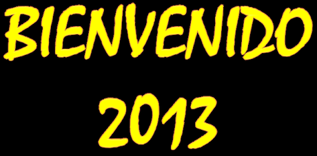 GRACIAS 2012 Y BIENVENIDO 2013