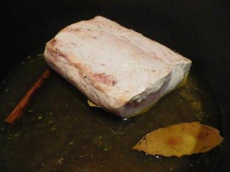 lomo canela Lomo de cerdo con canela