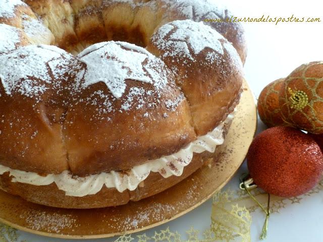 Roscón de Reyes con Crema de Gofio