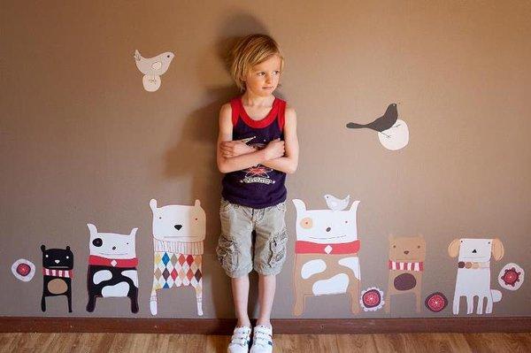 Vinilos infantiles de tela de Bebabe