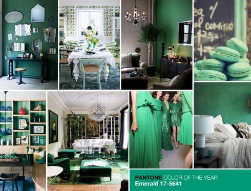 color 2013 verde esmeralda emerald pantone2