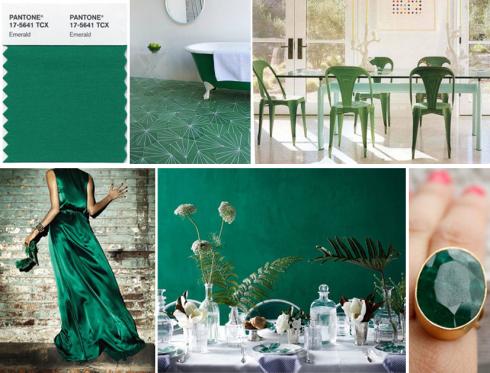 color 2013 verde esmeralda emerald pantone