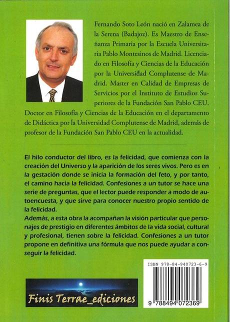 ‘Confesiones a un tutor’, una guía para lograr la felicidad personal