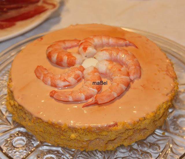 Torta de langostinos (como la del Corte Ingles)