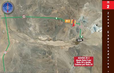 Dakar 2013: Zona espectadores Arica - Calama (Etapa 6)