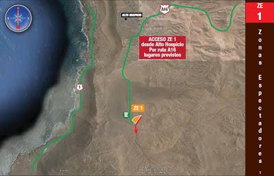 Dakar 2013: Zona espectadores Arica - Calama (Etapa 6)