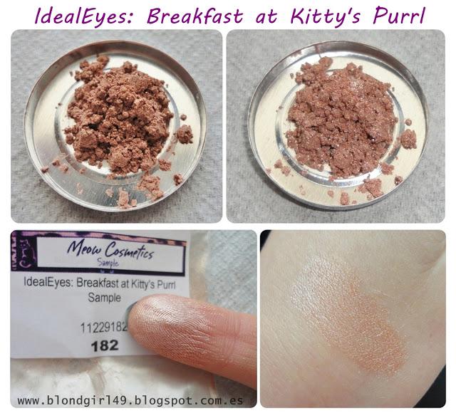 Mis pigmentos de Meow Cosmetics [I PARTE]