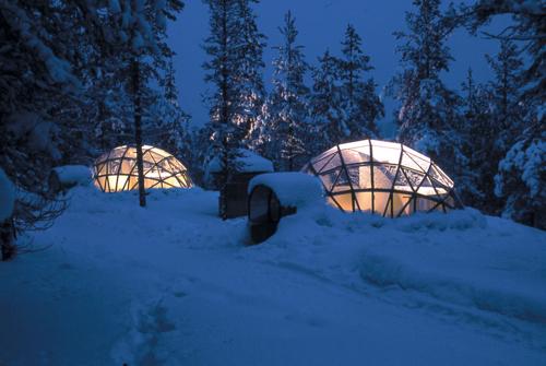 Diseño Destino: Igloo Village Kakslauttanen