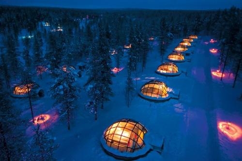 Diseño Destino: Igloo Village Kakslauttanen