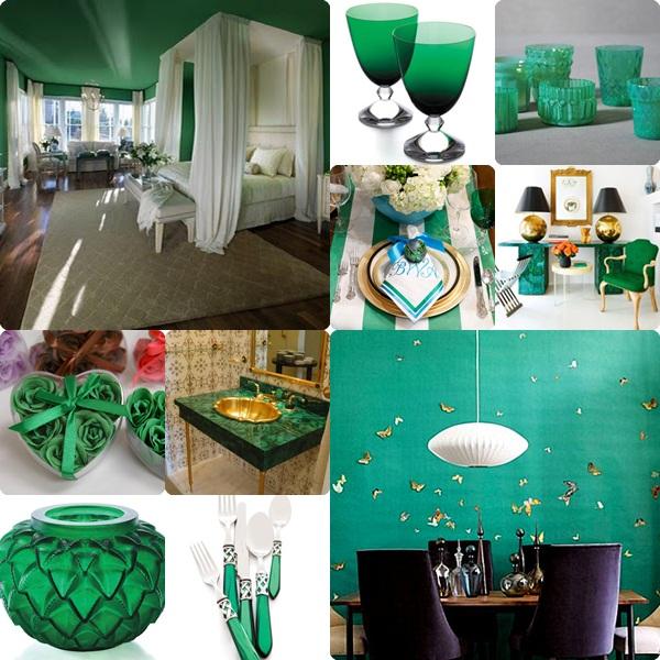 El color del año 2013: verde esmeralda