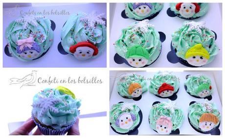 Cupcakes Navideños esperando a los Reyes Magos