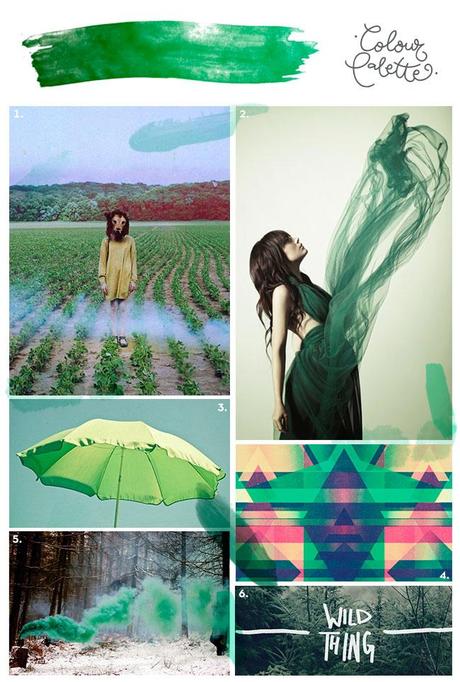 fotos bonitas en tonos verdes Montaje Verde Para gustos, colores: Verde pino