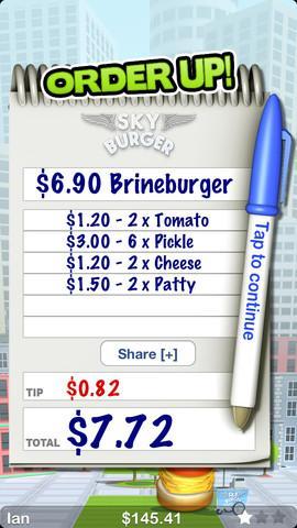 SKY BURGER: ¿hasta donde puede llegar tu hamburguesa?