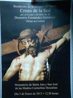 El día 5, bendición del Cristo de la Sed