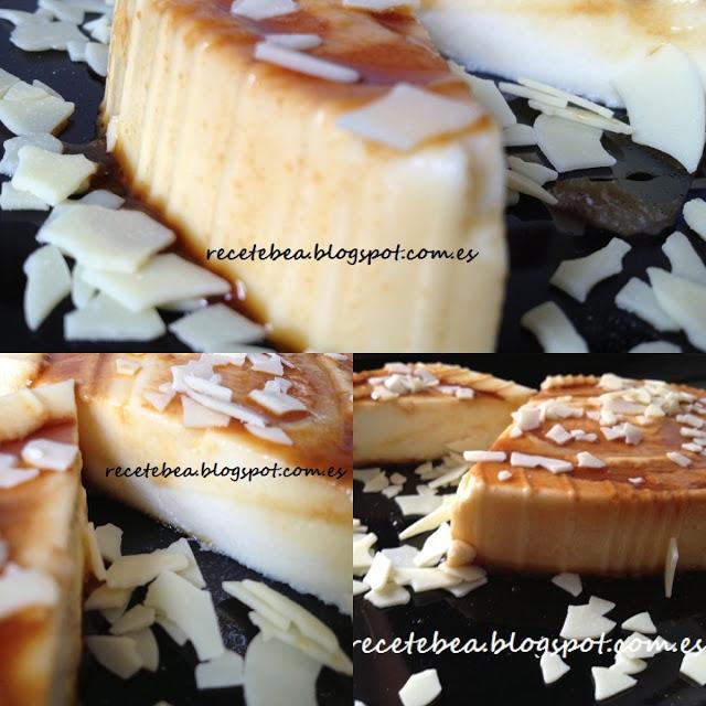 Flan de queso light