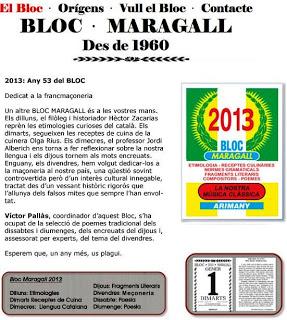 El bloc Maragall dedica los viernes a la Masonería
