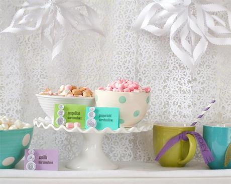 Kits de helio, etiquetas de regalo y unas fotos preciosas barra chocolate caliente