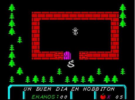 ‘El Hobbit’, nuevo juego de The Mojon Twins ya disponible para descarga El Hobbit_p1