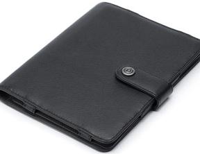 Funda de cuero negro para iPad mini Booq Booqpad