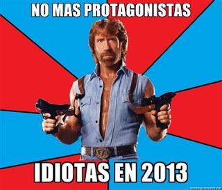 En 2013 líbrame Señor...
