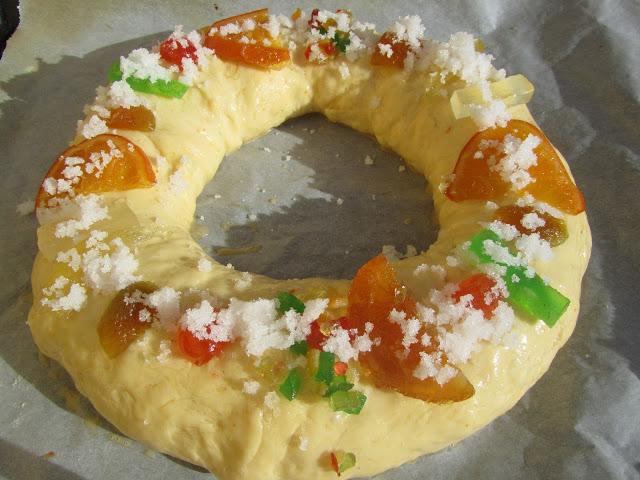 Roscón de Reyes con masa madre