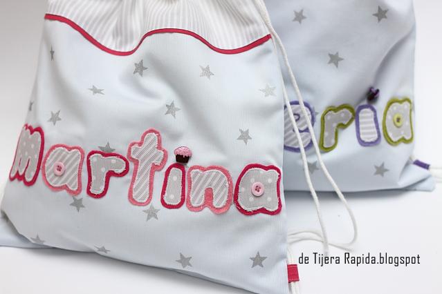 Bolsas combinadas para unas mellizas