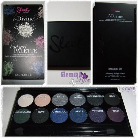 #Review# Paleta BAD GIRL - Sleek