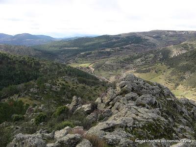 Senda y Chorrera del Hornillo, Sierra Oeste de Madrid 30-12-12