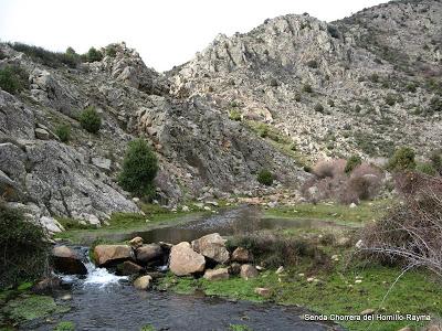 Senda y Chorrera del Hornillo, Sierra Oeste de Madrid 30-12-12