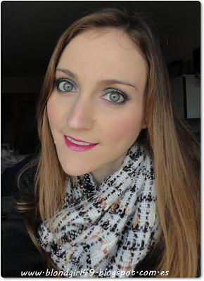 Look de maquillaje azul [meow cosmetics]