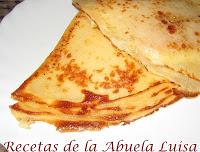 CREPES DE JAMÓN YORK Y QUESO