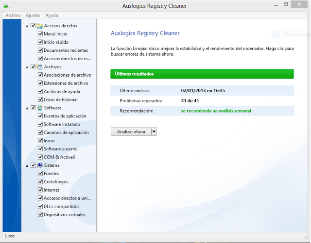 Limpiar Registros Windows