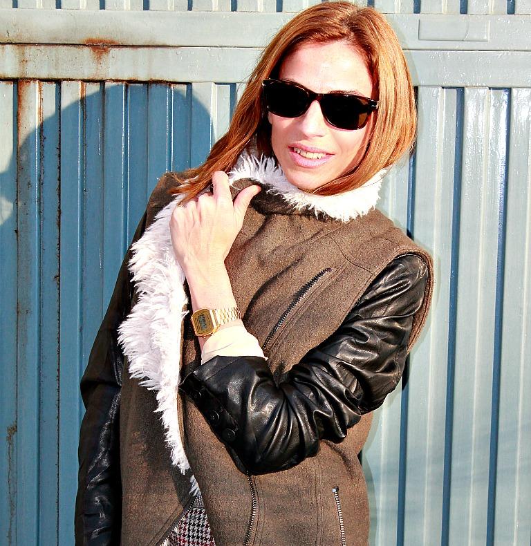 shorts pata de gallo