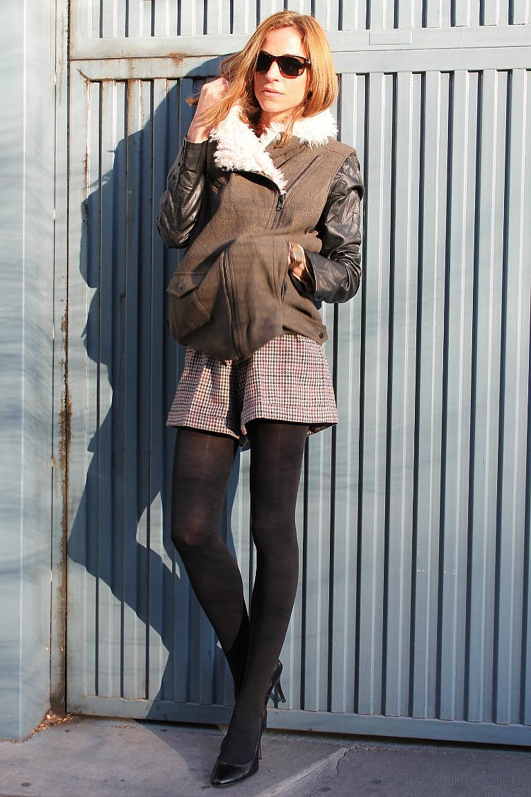shorts pata de gallo