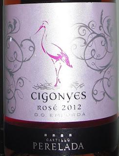 Cigonyes Rosé 2012, de  Castillo de Perelada
