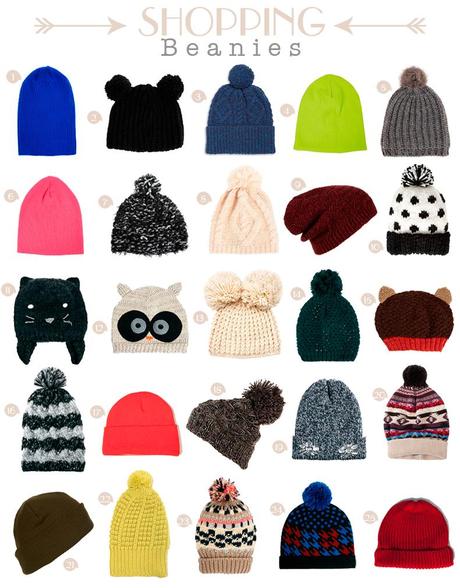 SHOPPING BAG: BEANIES
