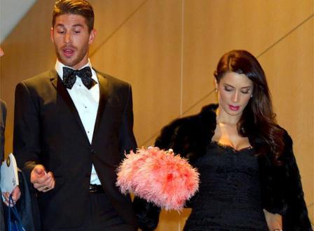 Ronaldo e Irina Shayk, Pilar Rubio y Sergio Ramos y Xavi Alonso y Nagore Aramburu, en la Gala del Balón de Oro