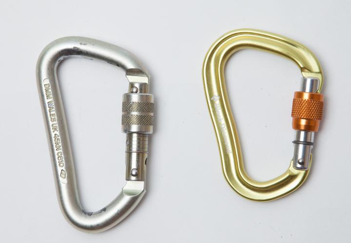 Elección de mosquetones