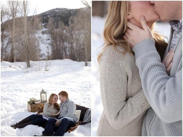 Bodas de hoy... ¡Preboda bajo la nieve!