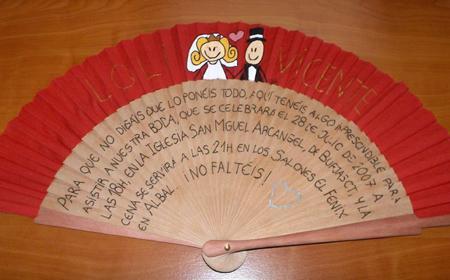 Invitación de boda muy muy original