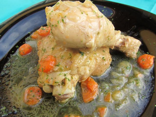 Pollo a la cerveza