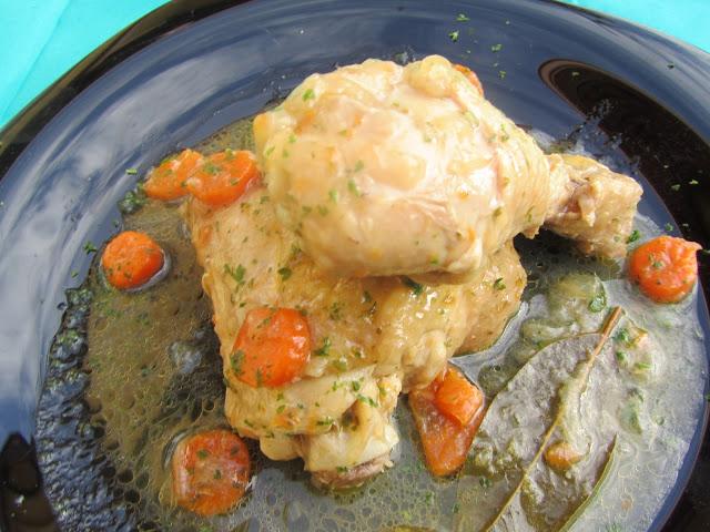 Pollo a la cerveza