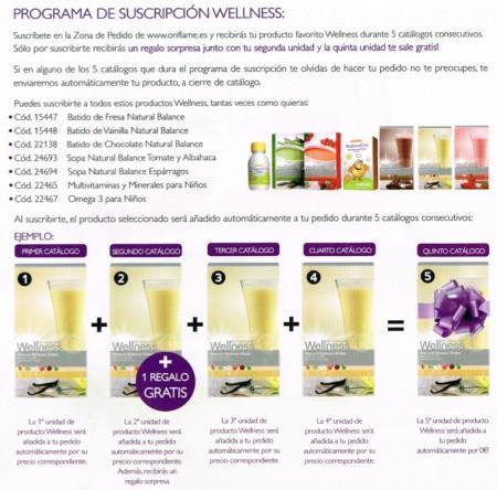 Sopas Natural Balance de Oriflame programa-suscripcion-wellness