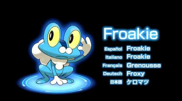 pokemon 3ds froakie Nintendo anuncia Pokémon X y Pokémon Y para Nintendo 3DS