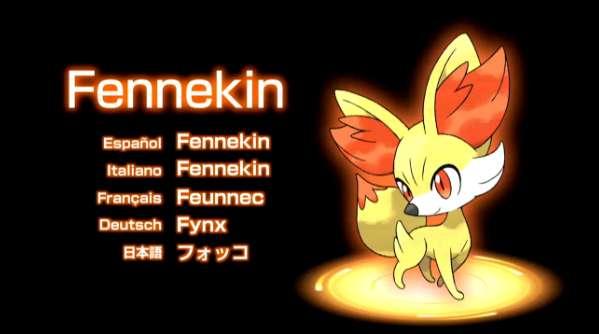 pokemon 3ds fennekin Nintendo anuncia Pokémon X y Pokémon Y para Nintendo 3DS